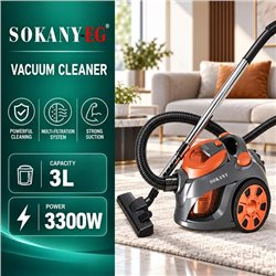 مكنسه كهربائيه 3لتر 3300وات